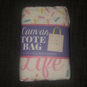 Canvas Tote Bag - Life is Sweet